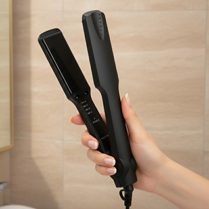 Hair Straightener - Professional ceramic heating plate straightener dual-purpose