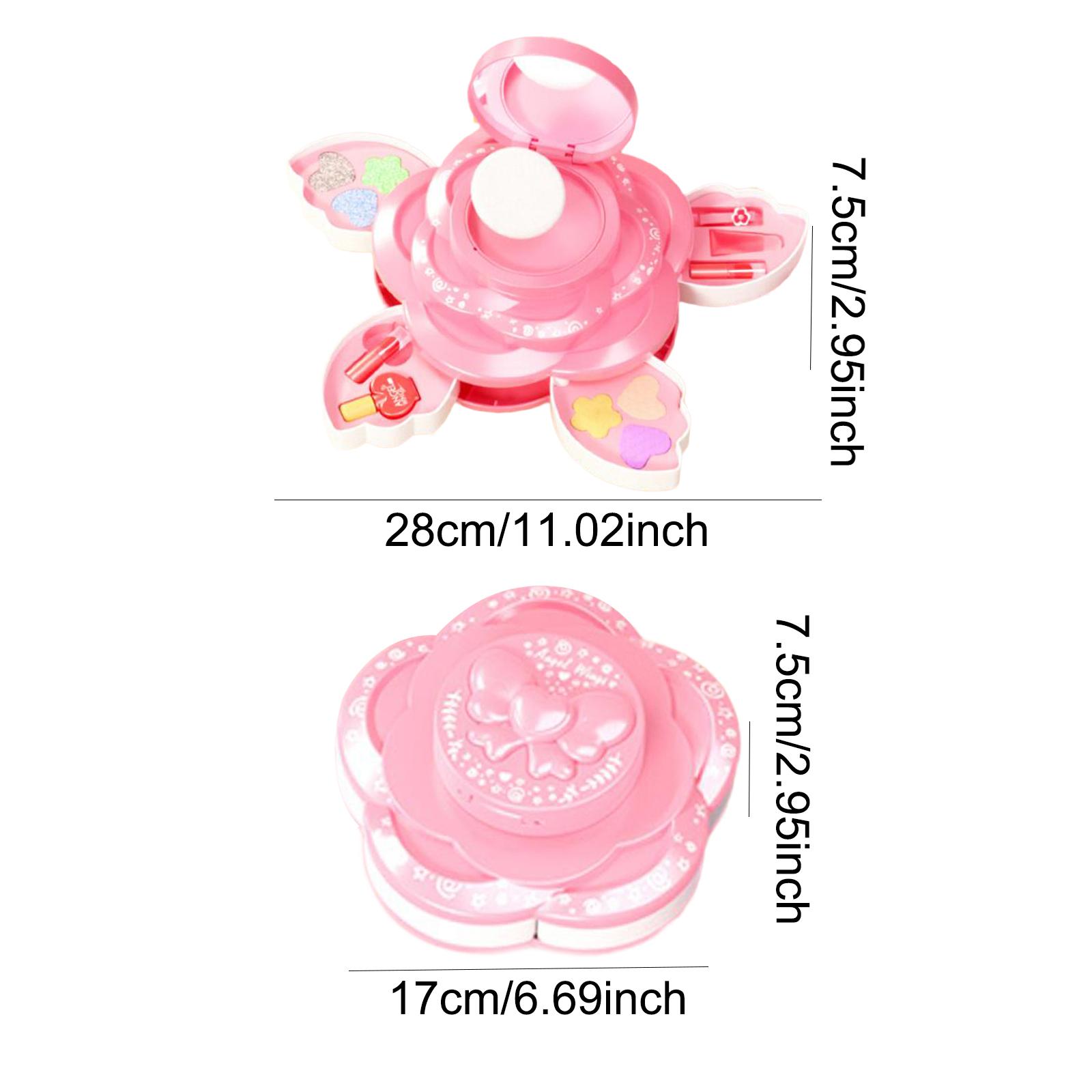 Beauty Makeup Girl - Kids Makeup Kit Washable Lipstick Blush