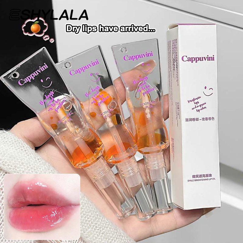 Lip Gloss Plumping - Cappuvini Clear Hydrating Lip Oil Moisturizing