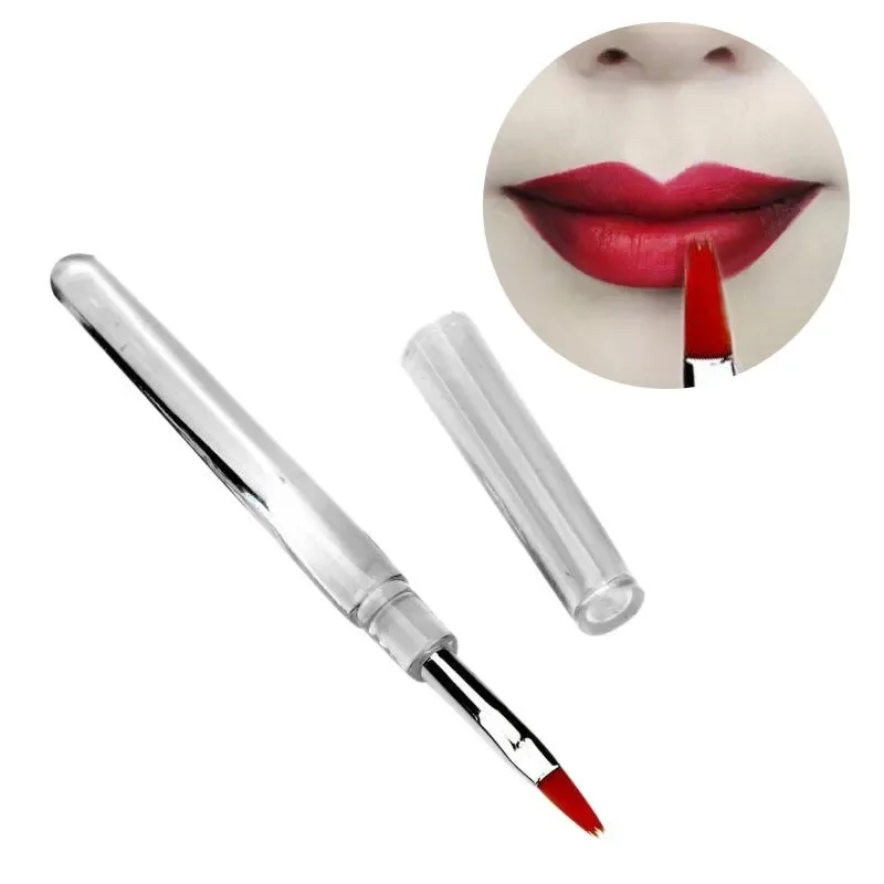 Beauty Of Makeup Quotes - Wooden Handle Lip Gloss Pen Beauty