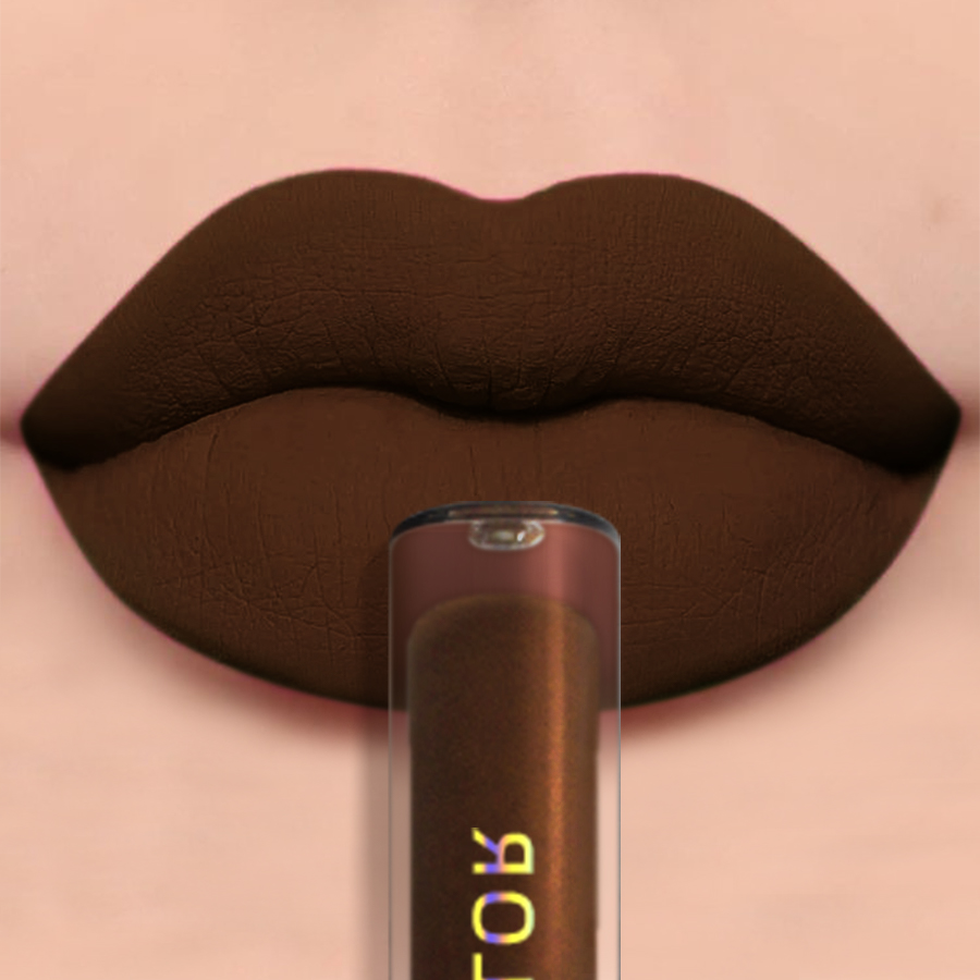 Lip Gloss Plumping - 1Pcs Matte Waterproof Color Lip Gloss