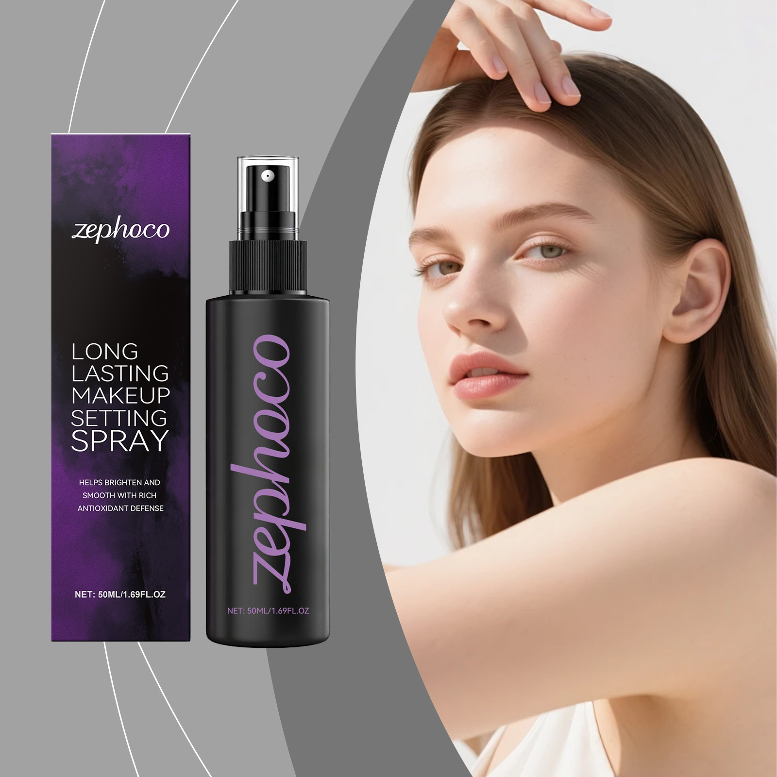 Beauty Makeup Fixer - Make-Up Setting Spray Mattifying Waterproof Sweatproof