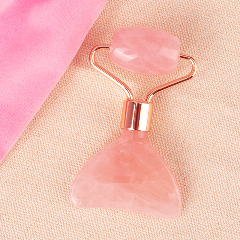 Double Head Crystal Jade Rolle - Jade Roller Gua Sha のレビューと価格