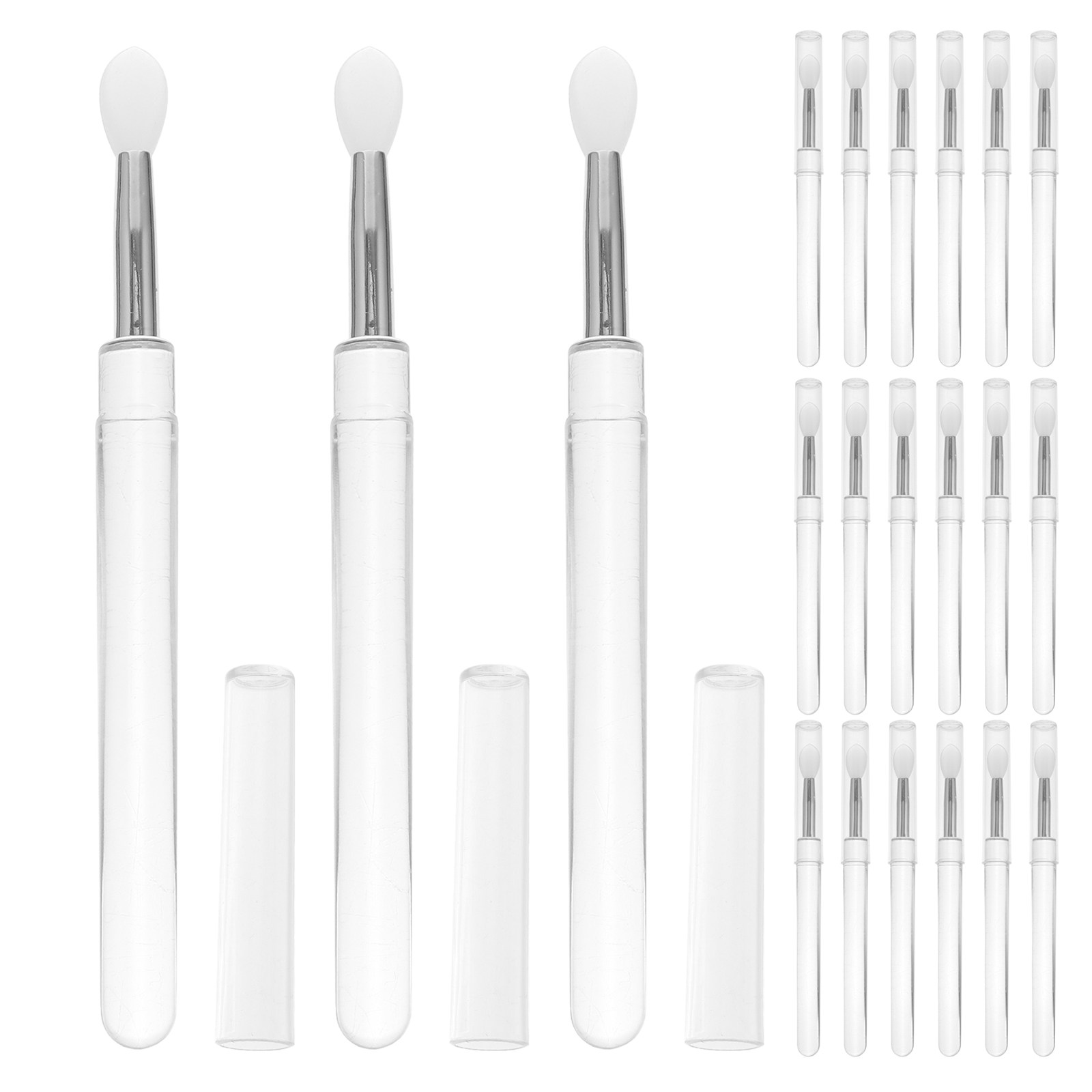 30Pcs Silicone Beauty Brush Se - Makeup Brush Set のレビューと価格