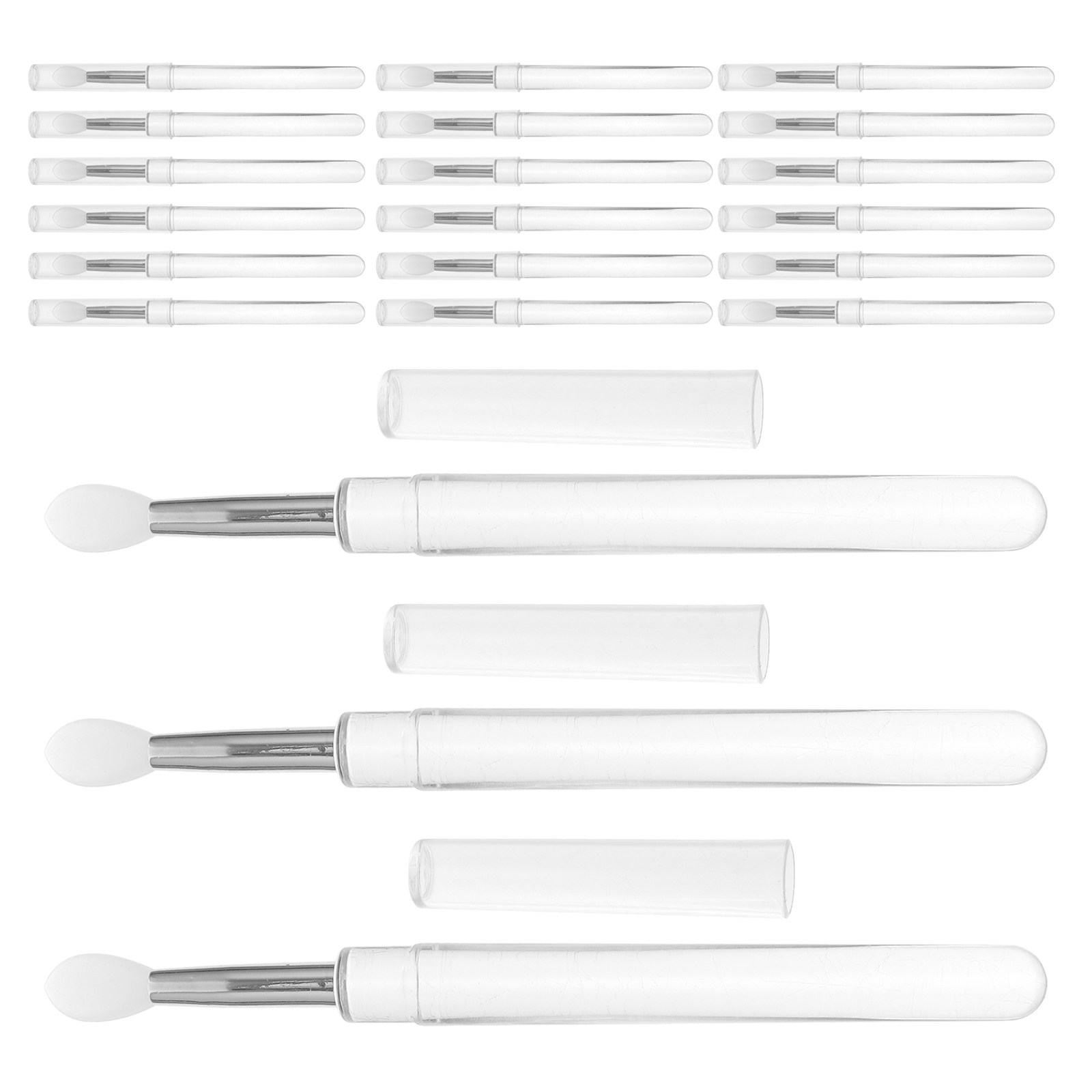 30Pcs Silicone Beauty Brush Se - Makeup Brush Set のレビューと価格