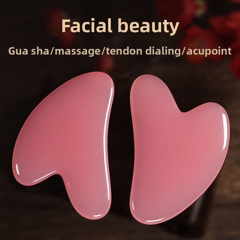Natural Stone GuaSha Jade Faci - Jade Roller Gua Sha のレビューと価格
