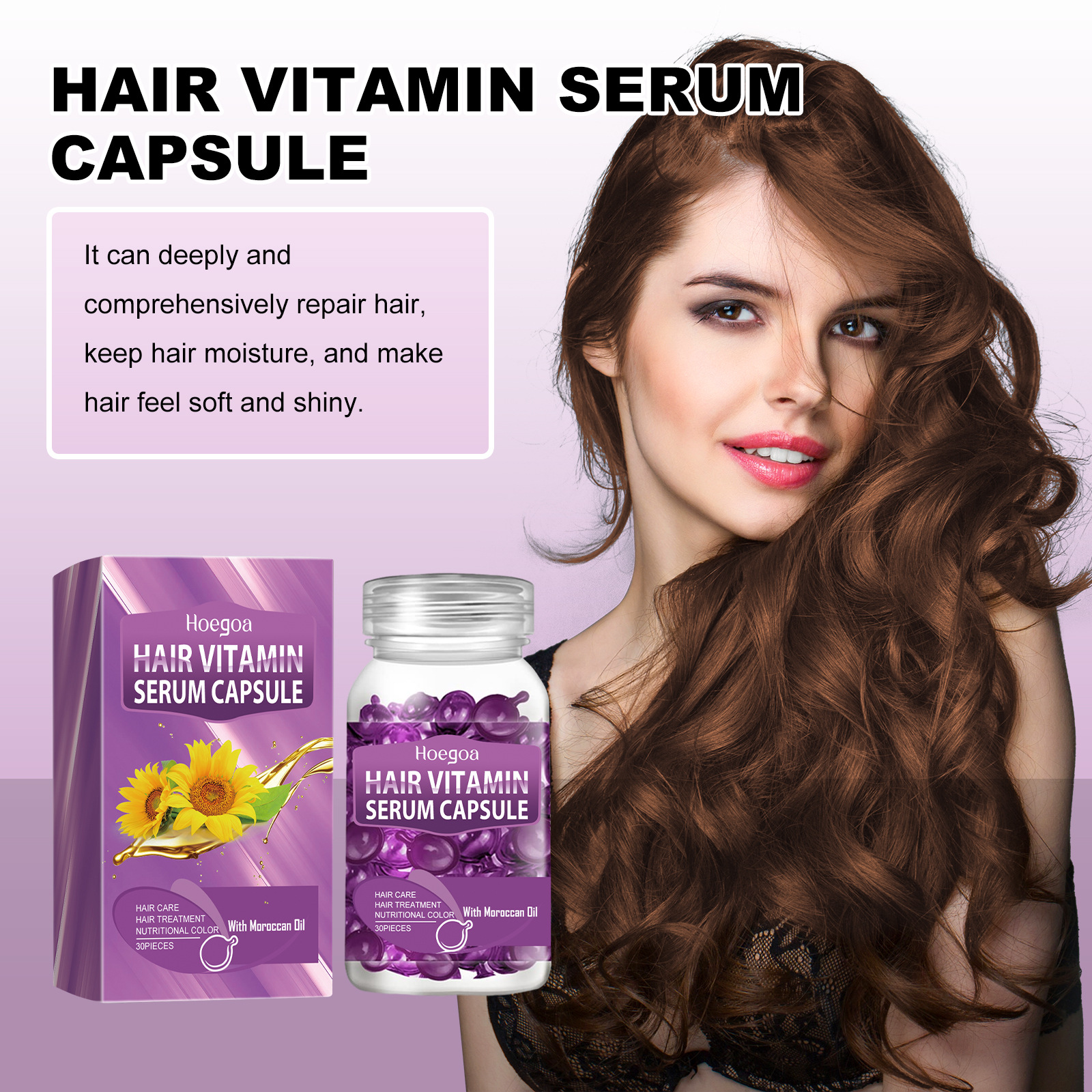Vitamin Hair Essential Oil Cap - Hair Straightener のレビューと価格