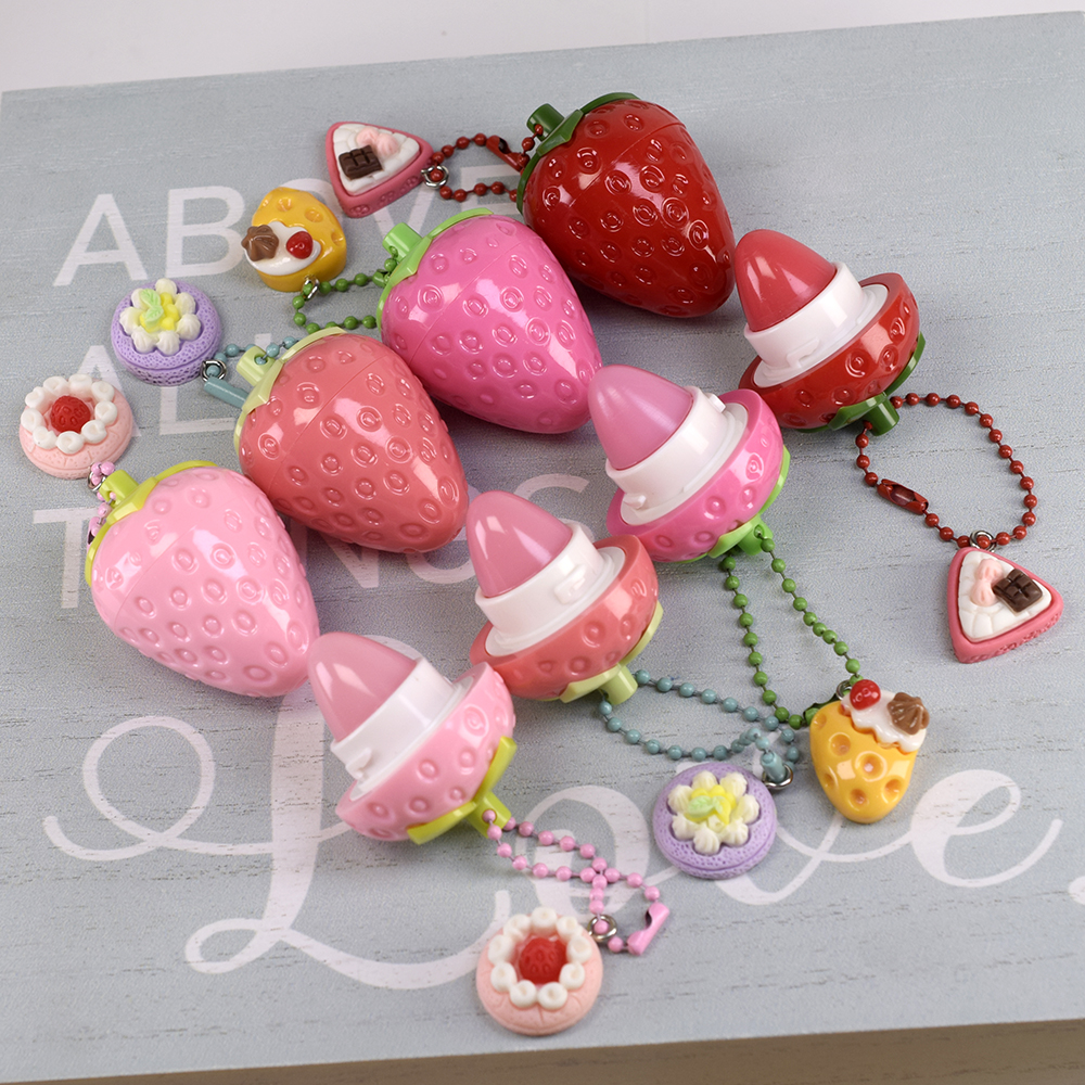 Cute Lip Balm Strawberry Wrink - Lip Gloss Plumping のレビューと価格