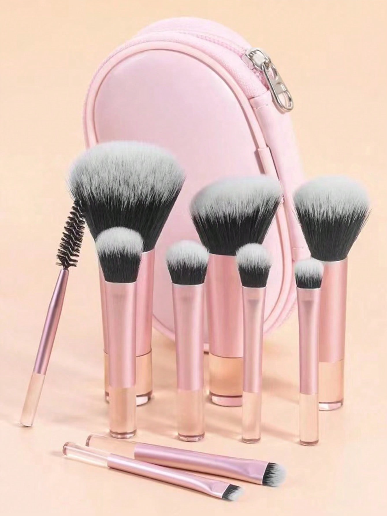 10pcs Multi-Color Portable Tra - Makeup Brush Set のレビューと価格
