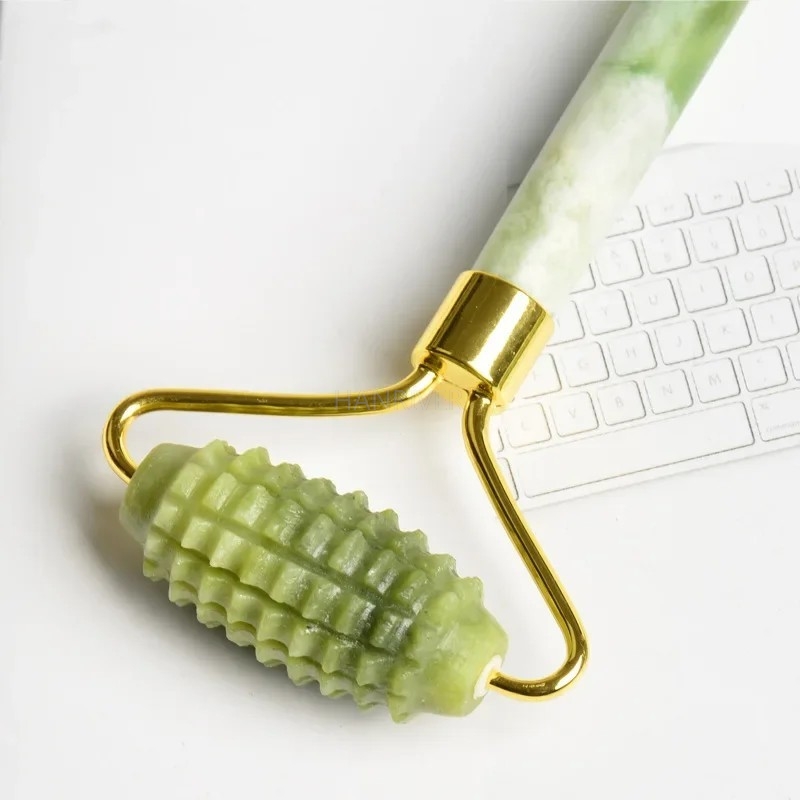 Facial Jade Massage Roller Set - Jade Roller Gua Sha のレビューと価格