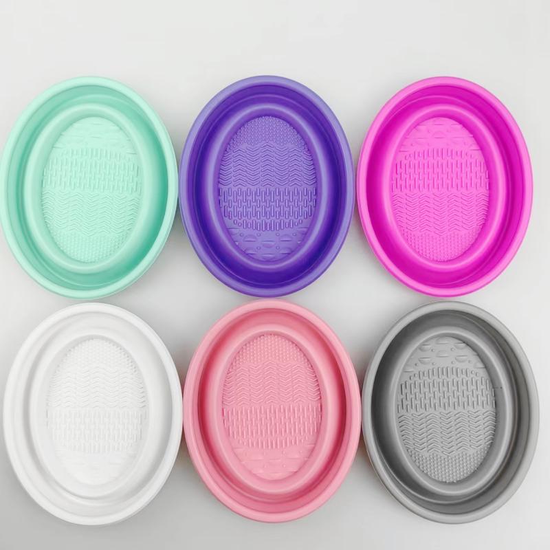 Folding Powder Puff Cleaning B - Makeup Brush Set のレビューと価格