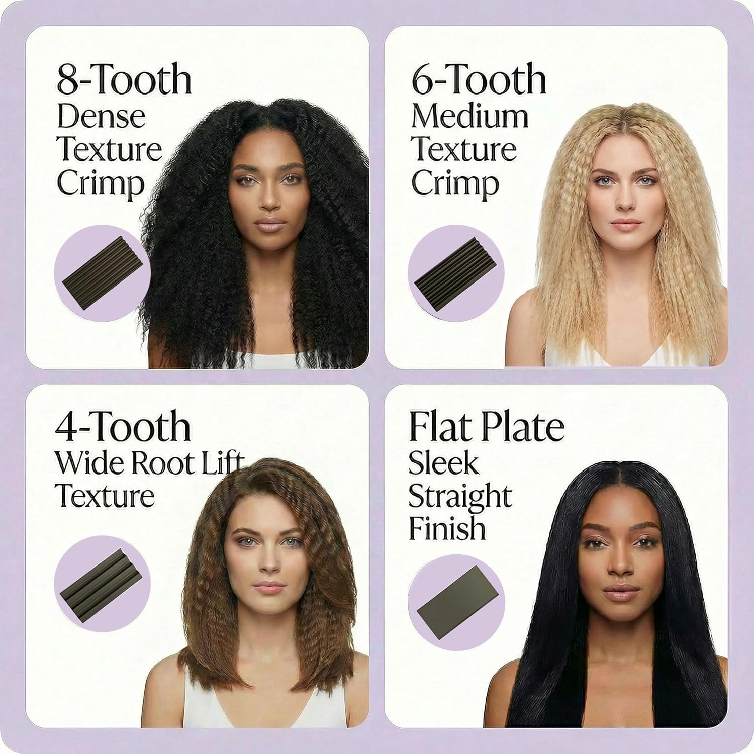 4 in 1 Hair Crimper and Straig - Hair Straightener のレビューと価格