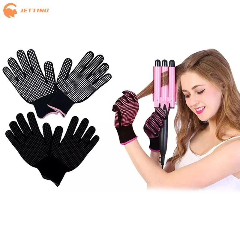 1Pcs Hair Salon Styling Gloves - Hair Straightener のレビューと価格