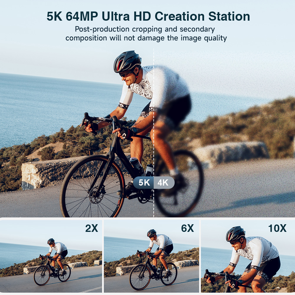 5K 64MP WiFi Digital Camera, 6 - Beauty Makeup App のレビューと価格