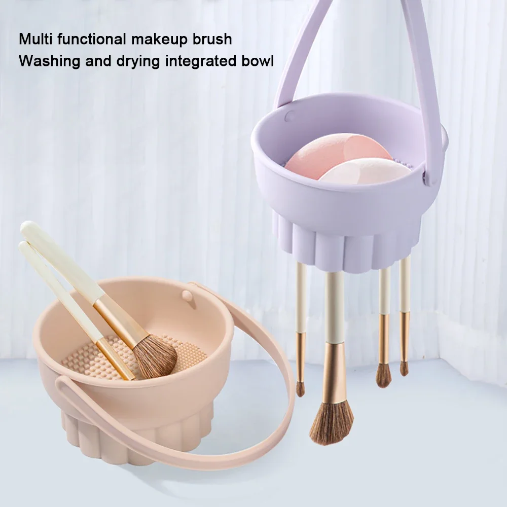 1PC Silicone Washing Bowl Make - Makeup Brush Set のレビューと価格