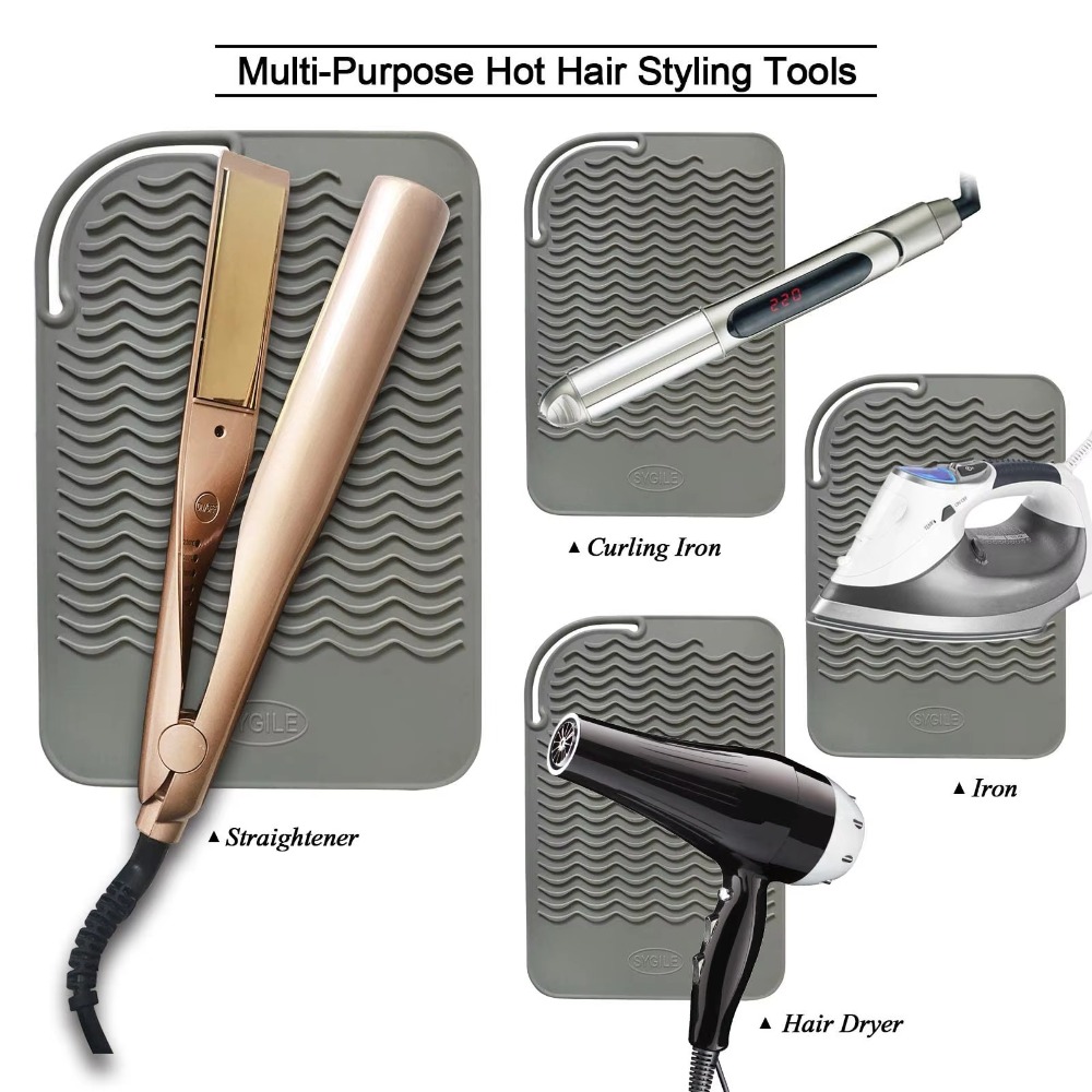 Heat Resistant Mat Straightene - Hair Straightener のレビューと価格