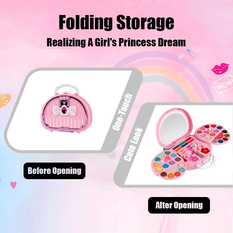 Kids Beauty Toys Makeup Kit Li - Beauty Makeup Girl のレビューと価格