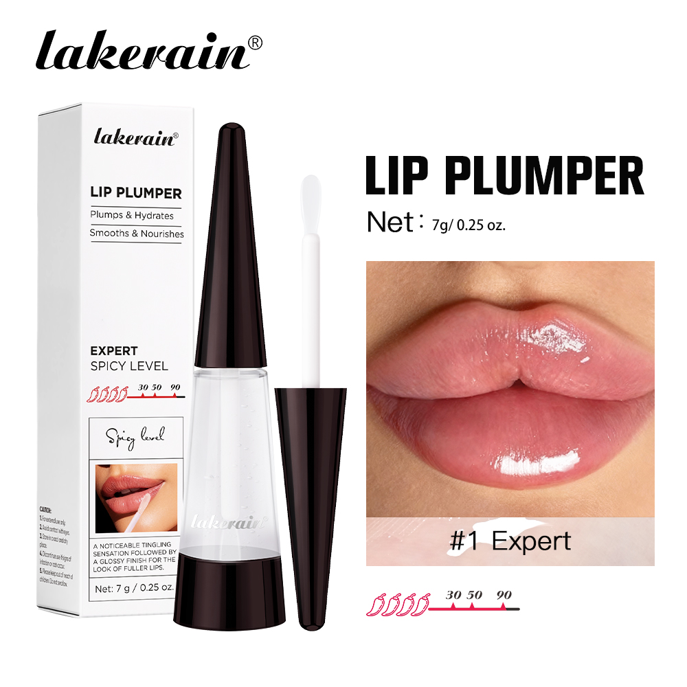 Lakerain Lip Plumper Gloss Oil - Lip Gloss Plumping のレビューと価格