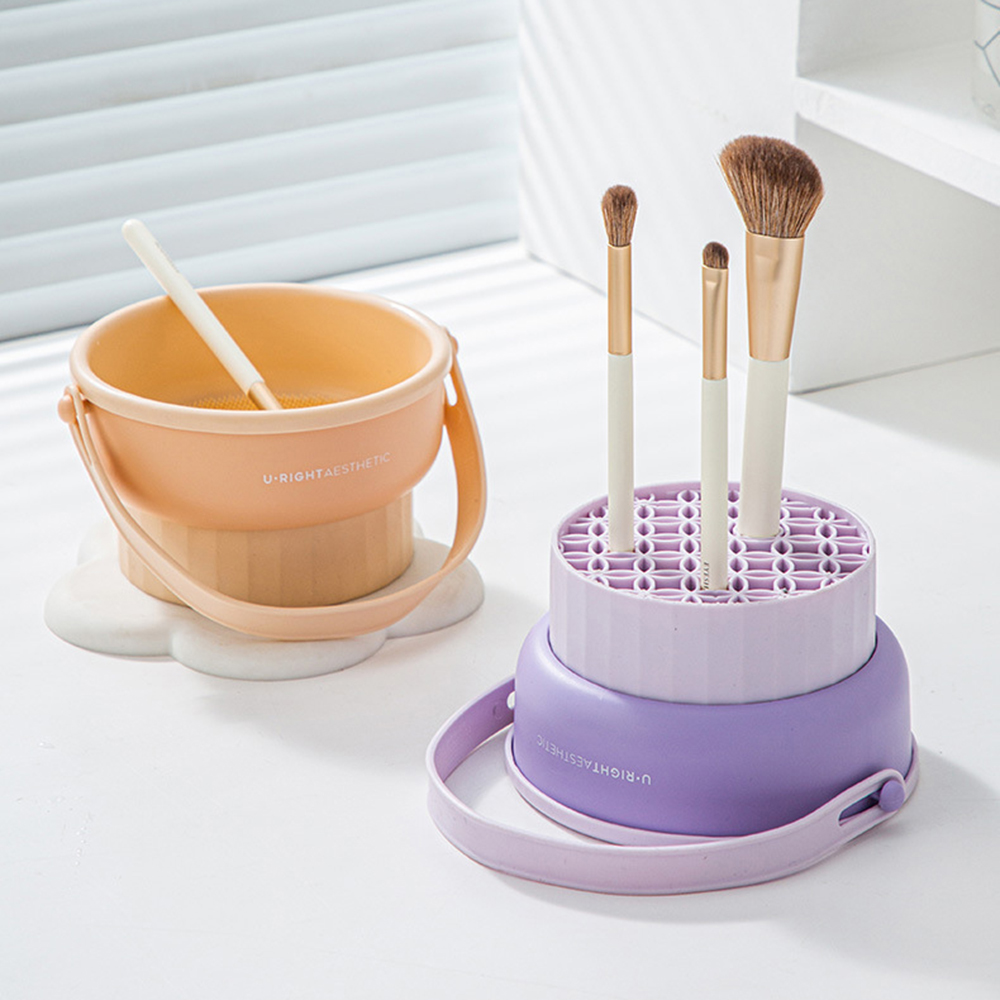 Makeup Brush Cleaning Bucket W - Makeup Brush Set のレビューと価格