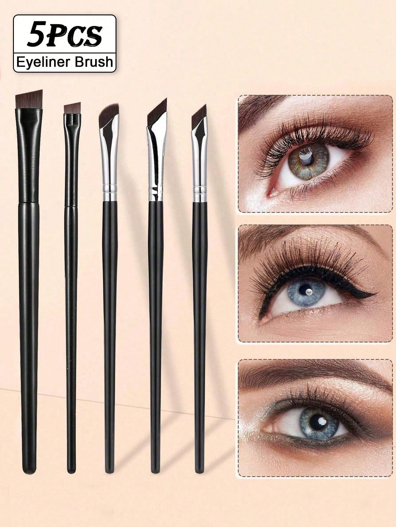 5/7-Piece Precision Eye Makeup - Makeup Brush Set のレビューと価格