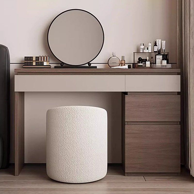 Wood Shelf Vanity Table Modern - Makeup Beauty Lounge のレビューと価格