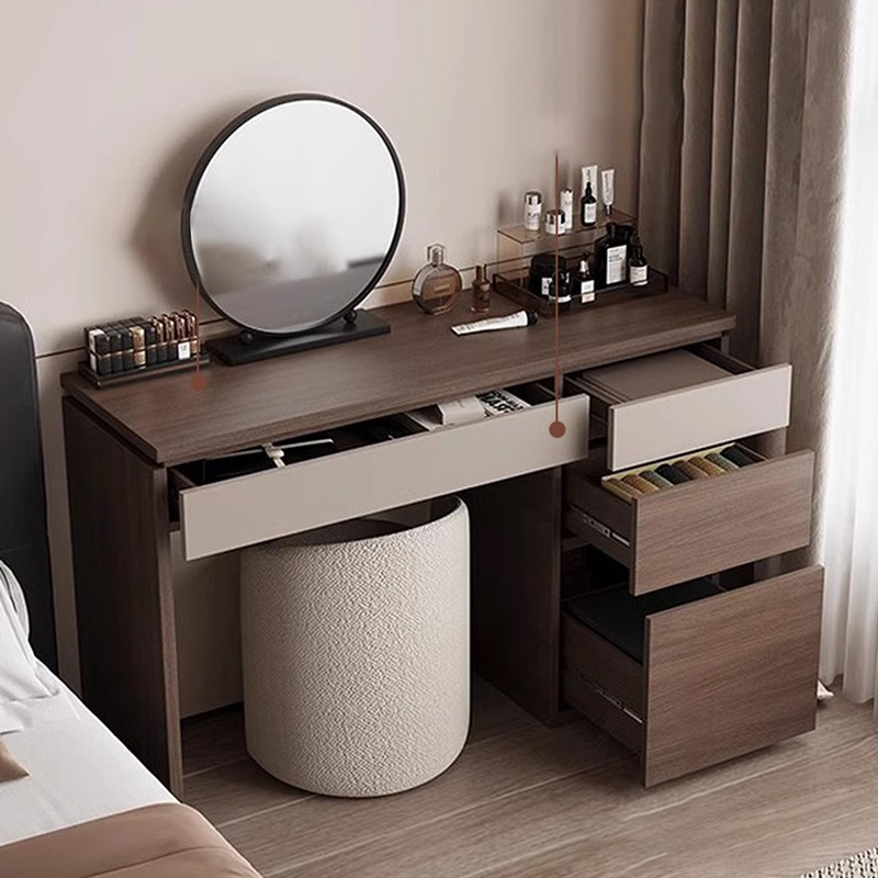 Wood Shelf Vanity Table Modern - Makeup Beauty Lounge のレビューと価格