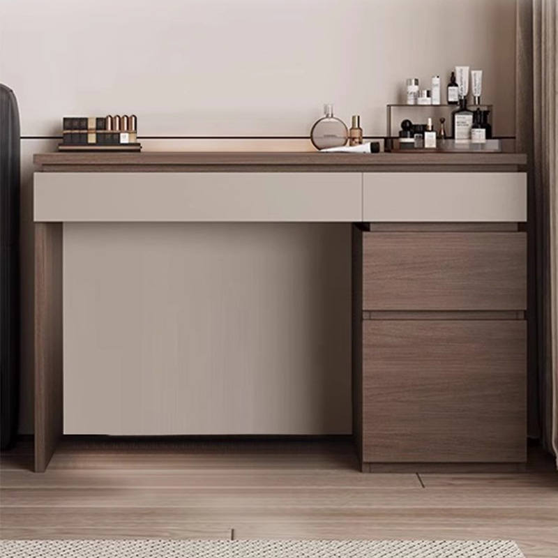 Wood Shelf Vanity Table Modern - Makeup Beauty Lounge のレビューと価格