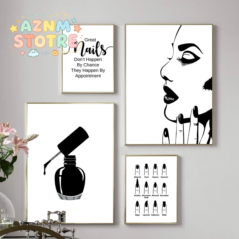 Nail Salon Quotes Makeup Wall  - Beauty Of Makeup Quotes のレビューと価格