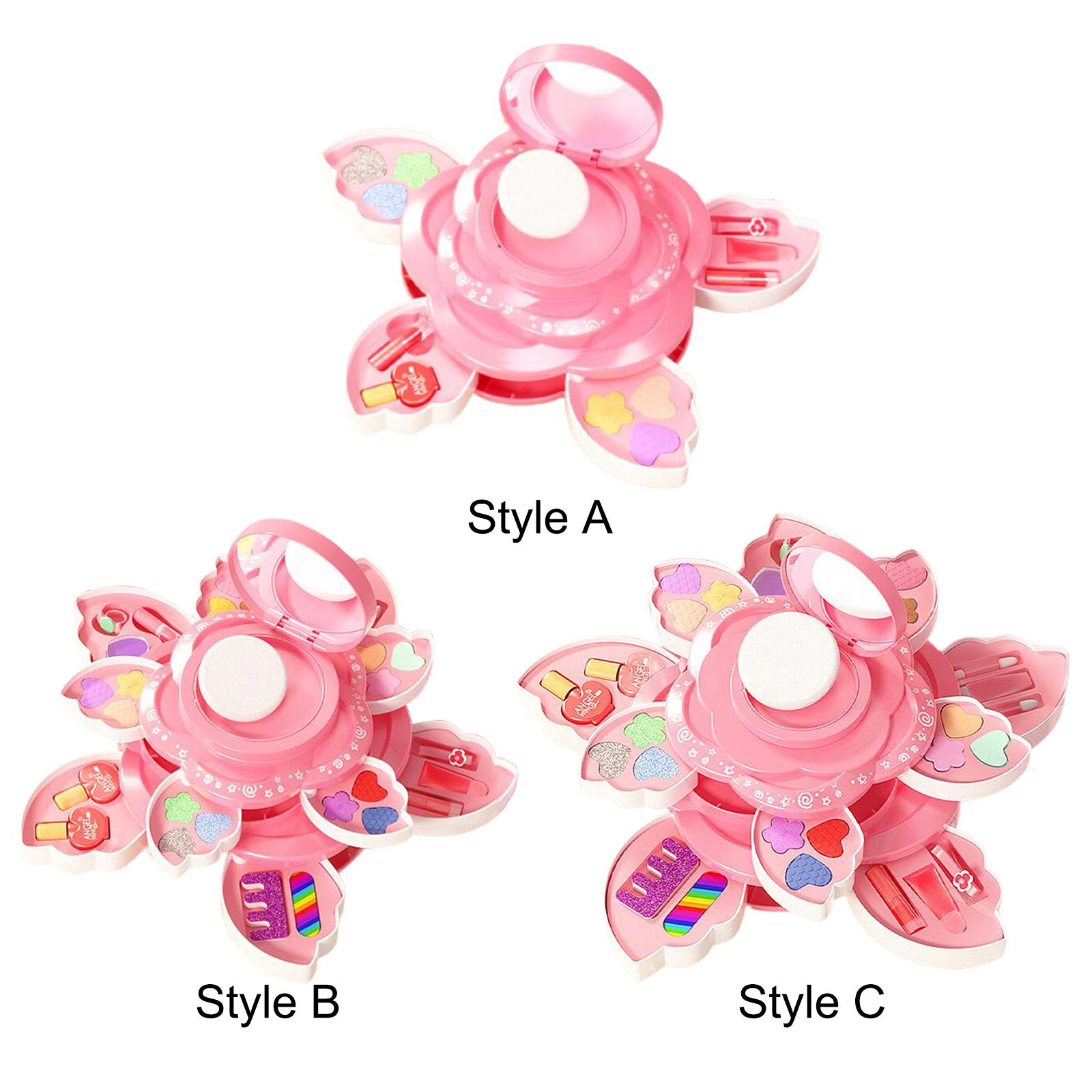 Kids Makeup Kit Washable Lipst - Beauty Makeup Girl のレビューと価格