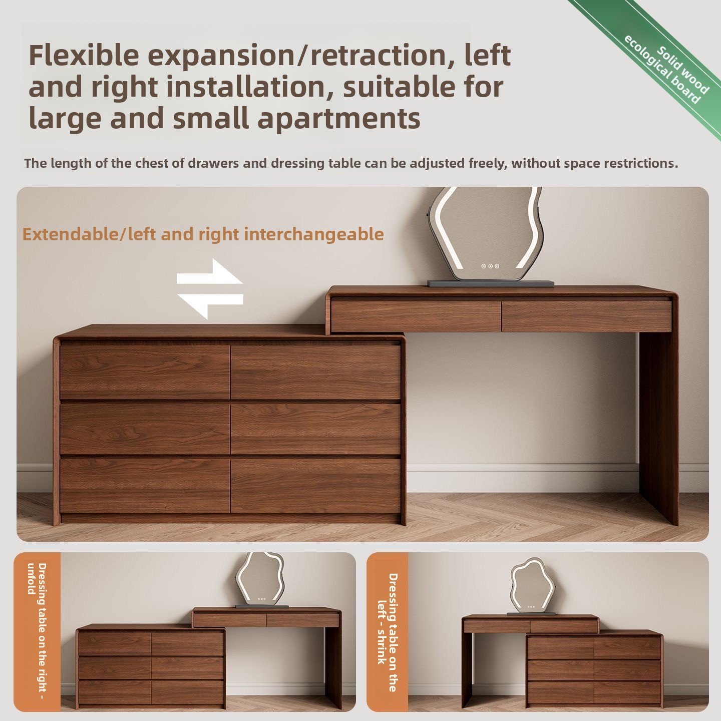 Modern Dressing Table Wood She - Makeup Beauty Lounge のレビューと価格