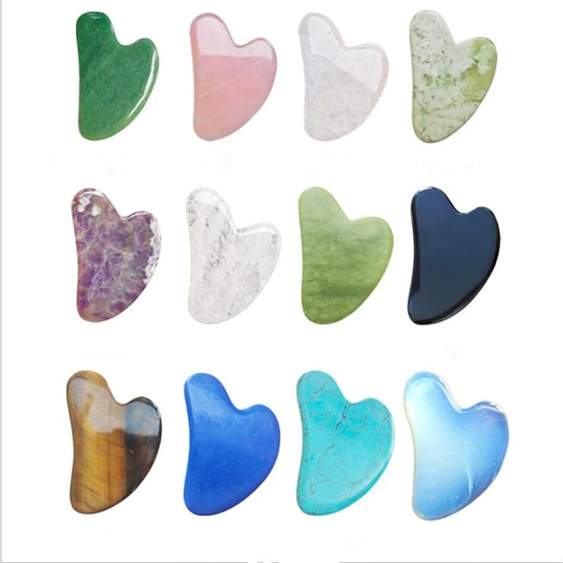Natural Green Jades Roller Fac - Jade Roller Gua Sha のレビューと価格