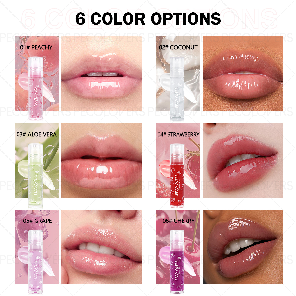 1PC Long-lasting Ball Lip Oil  - Lip Gloss Plumping のレビューと価格
