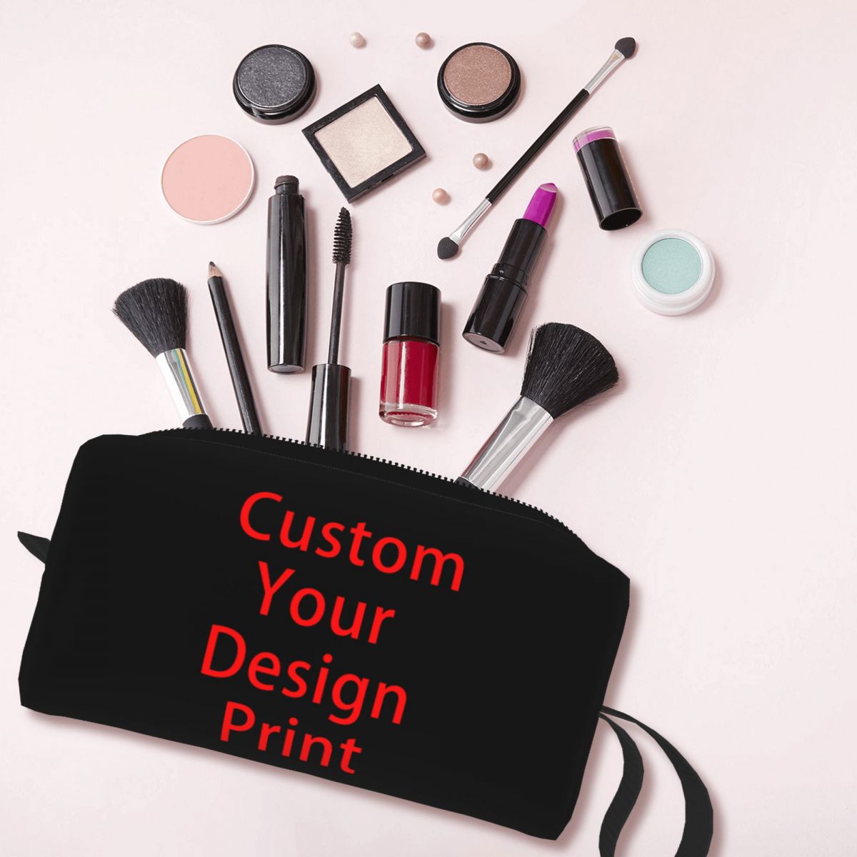 Custom Your Design Toiletry Ba - Beauty Makeup Logo Design のレビューと価格