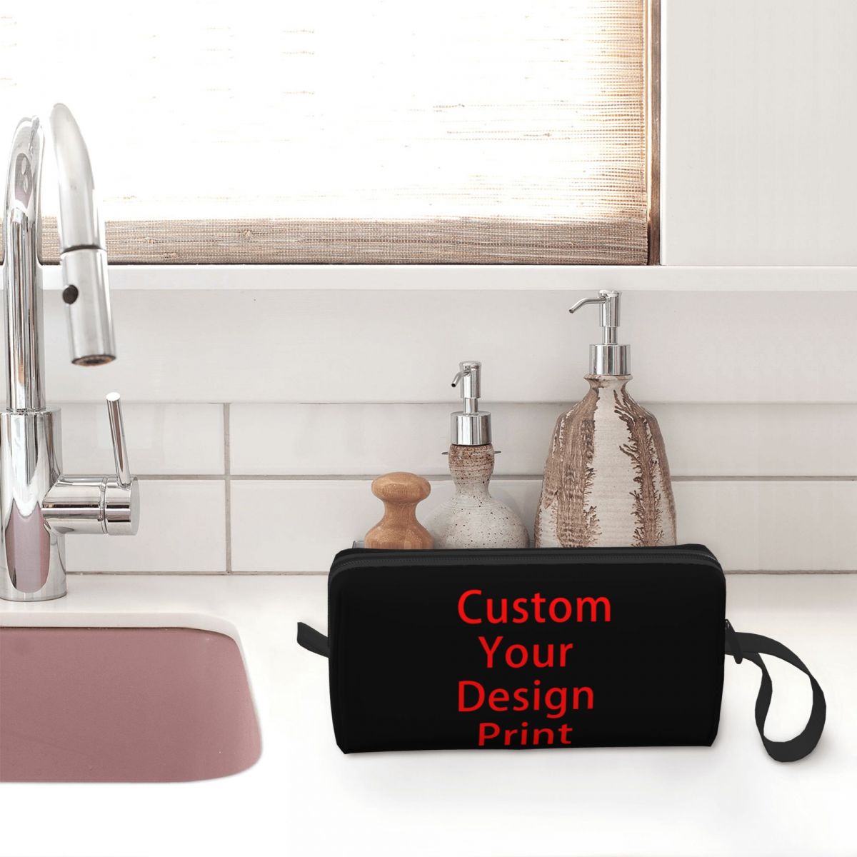 Custom Your Design Toiletry Ba - Beauty Makeup Logo Design のレビューと価格