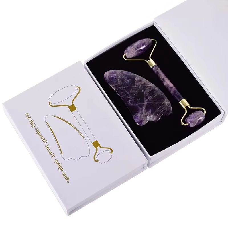 Natural Amethyst RollerJade Se - Jade Roller Gua Sha のレビューと価格
