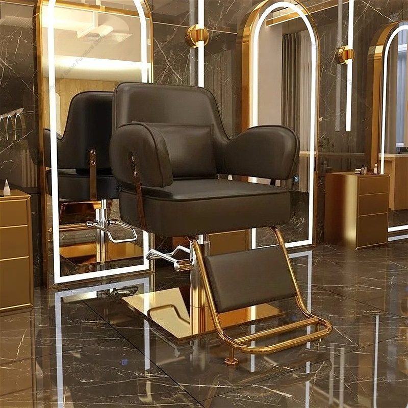 Men's Barber Chairs Backrest P - Makeup Beauty Lounge のレビューと価格