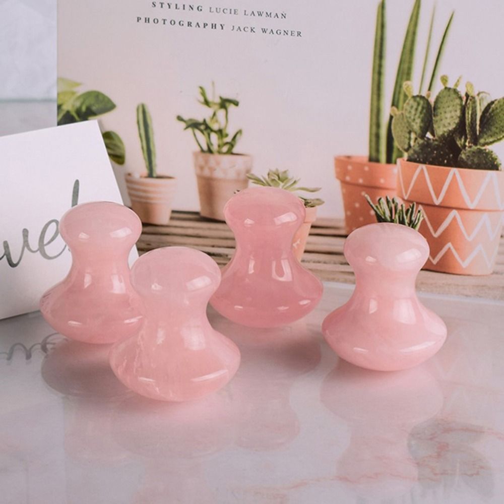 Slimming Tools Mushroom Shape  - Jade Roller Gua Sha のレビューと価格