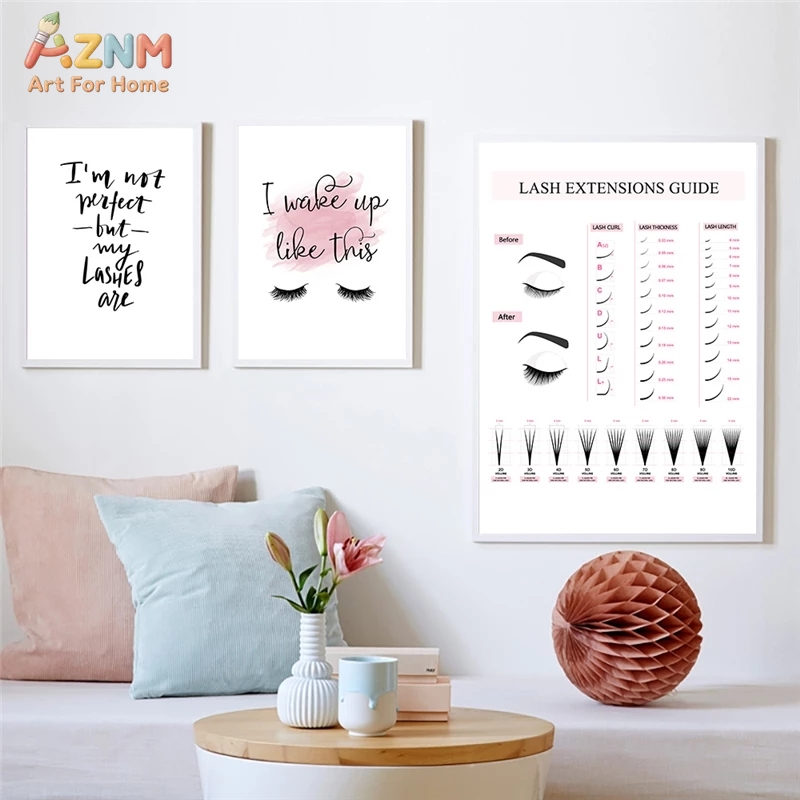 AZNM Lash Extensions Guide Can - Beauty Of Makeup Quotes のレビューと価格