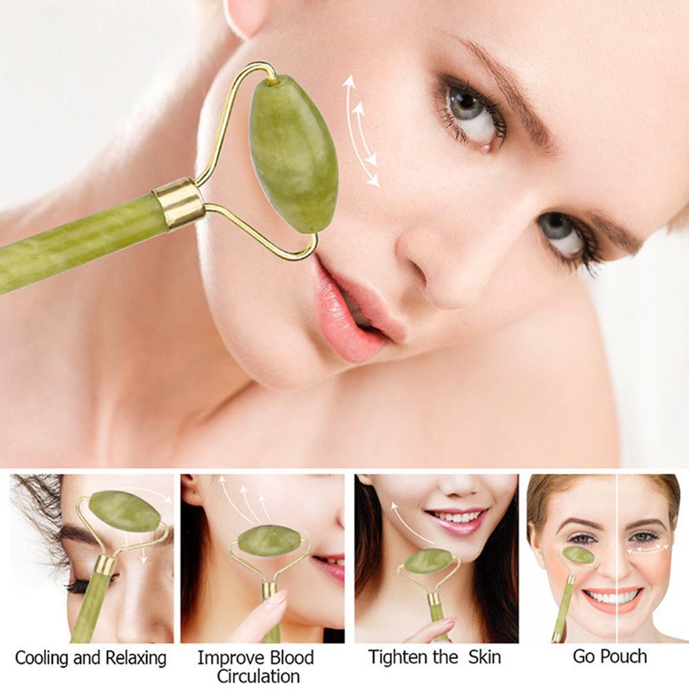 Jade Stone Face Roller Beauty  - Jade Roller Gua Sha のレビューと価格
