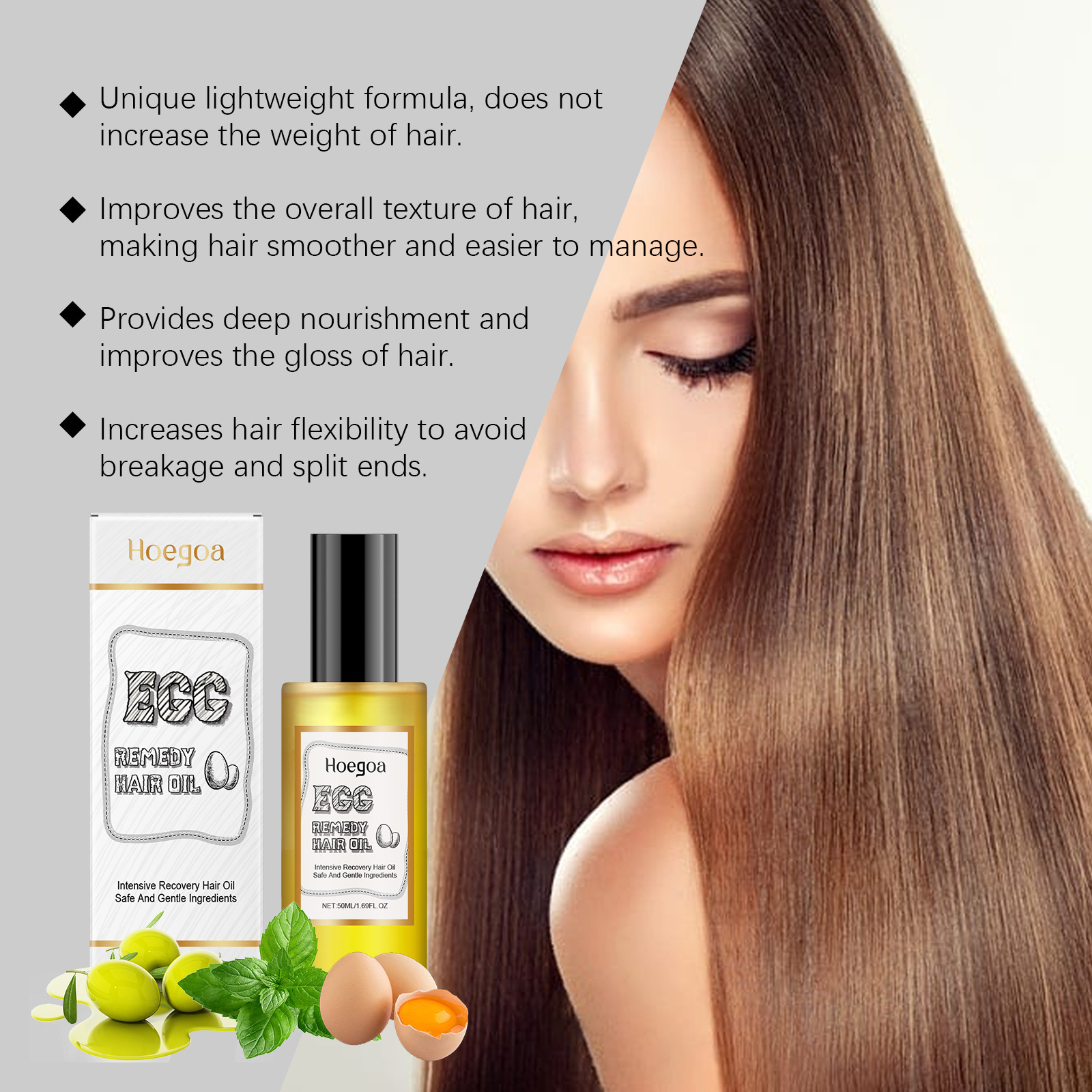 Egg Remedy Hair Oil Restore So - Hair Straightener のレビューと価格