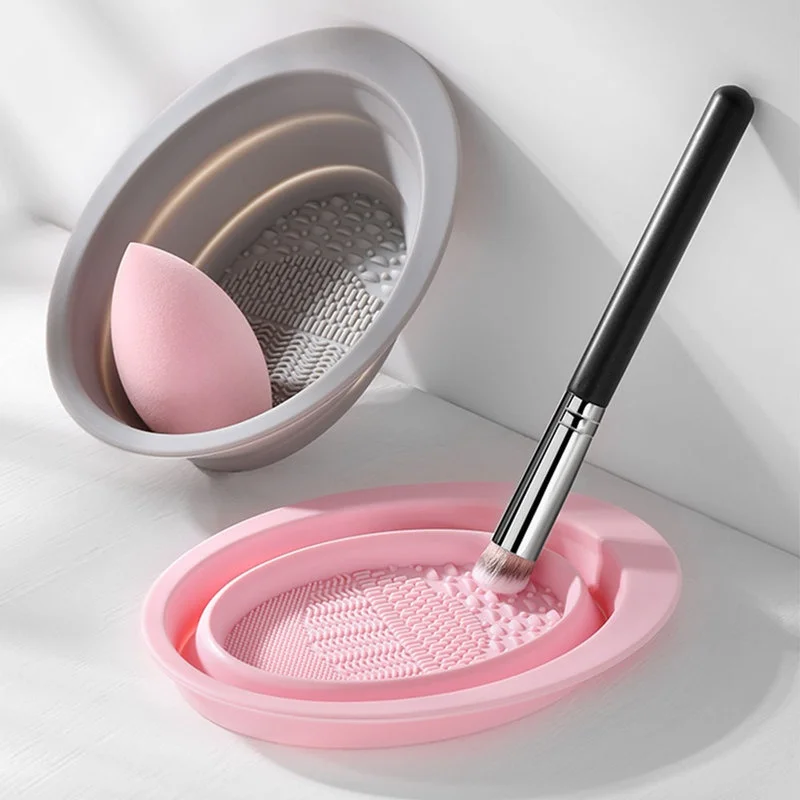 Foldable Silicone Makeup Brush - Makeup Brush Set のレビューと価格