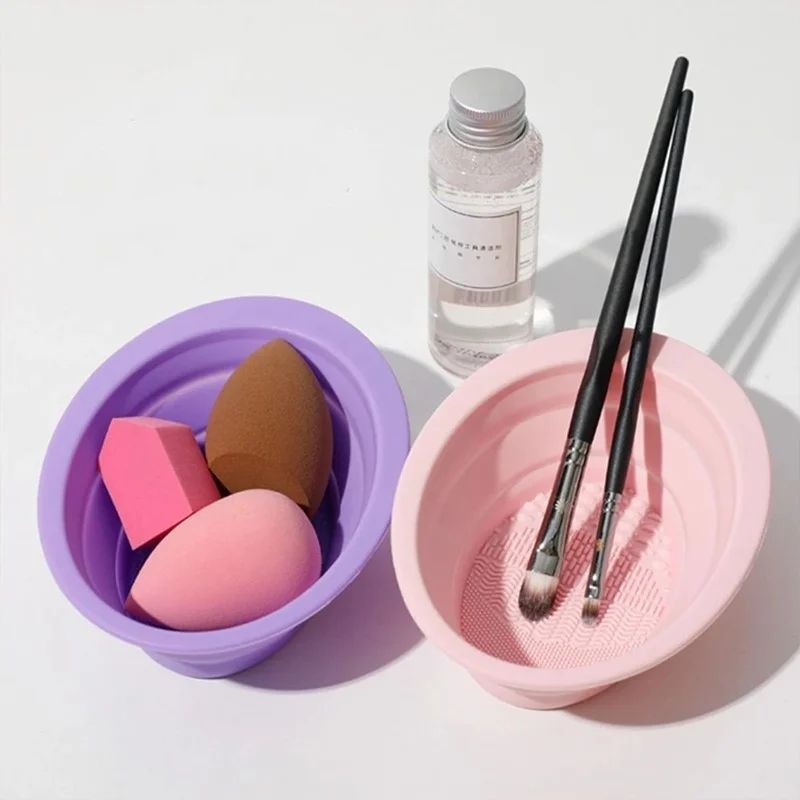 Foldable Silicone Makeup Brush - Makeup Brush Set のレビューと価格