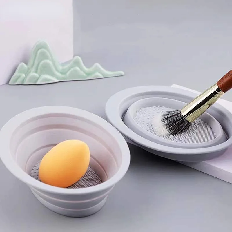 Foldable Silicone Makeup Brush - Makeup Brush Set のレビューと価格