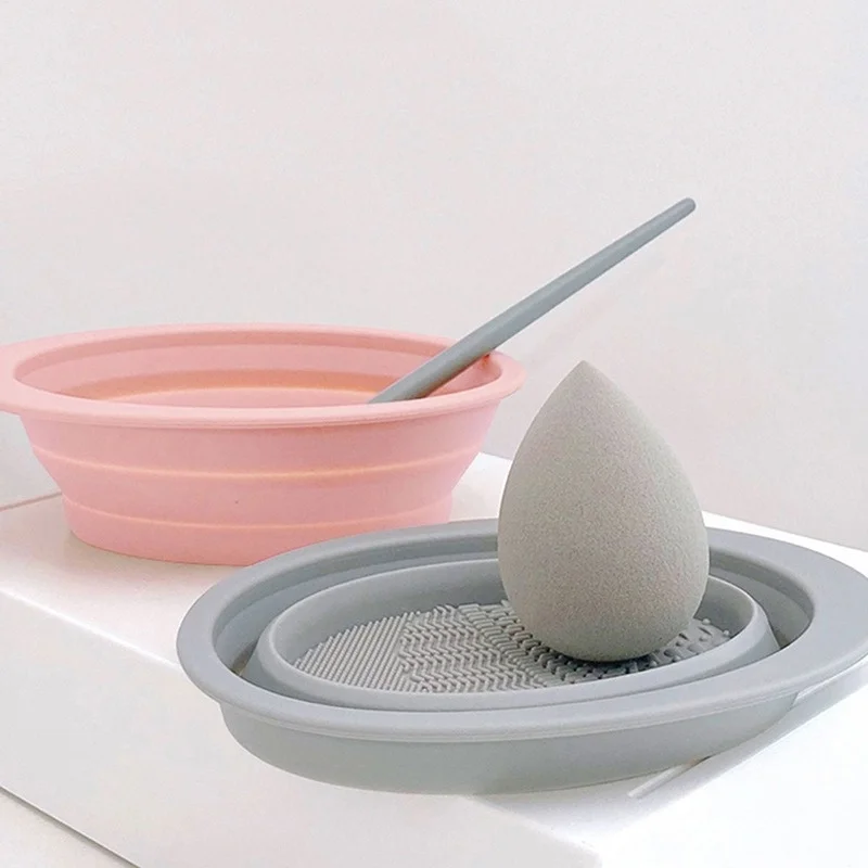 Foldable Silicone Makeup Brush - Makeup Brush Set のレビューと価格