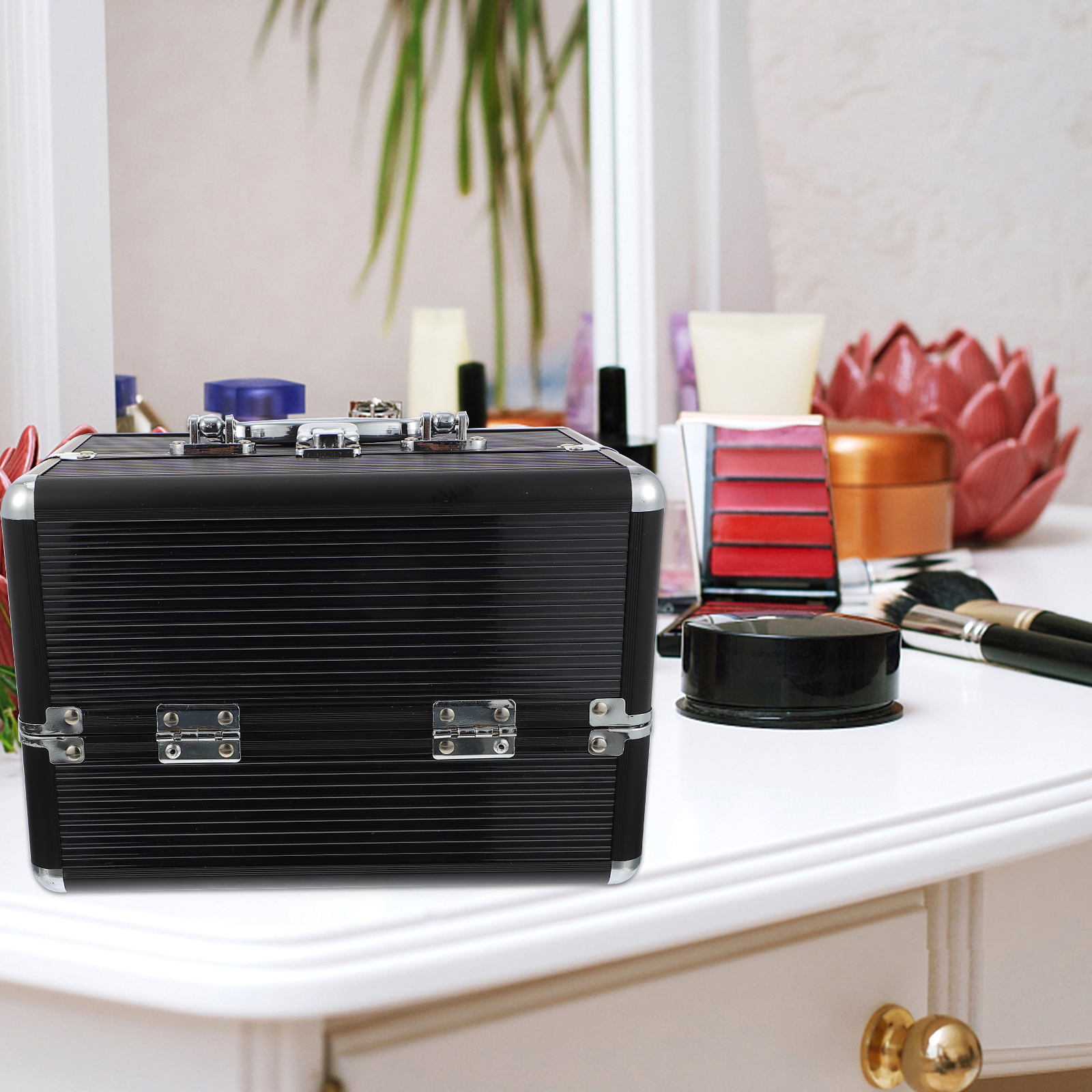 Makeup Case Handheld Storage C - Beauty Makeup Girl のレビューと価格