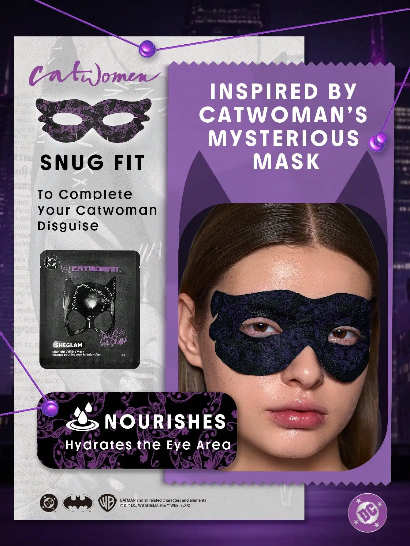 Midnight Veil Eye Mask Brand B - Beauty Makeup Girl のレビューと価格
