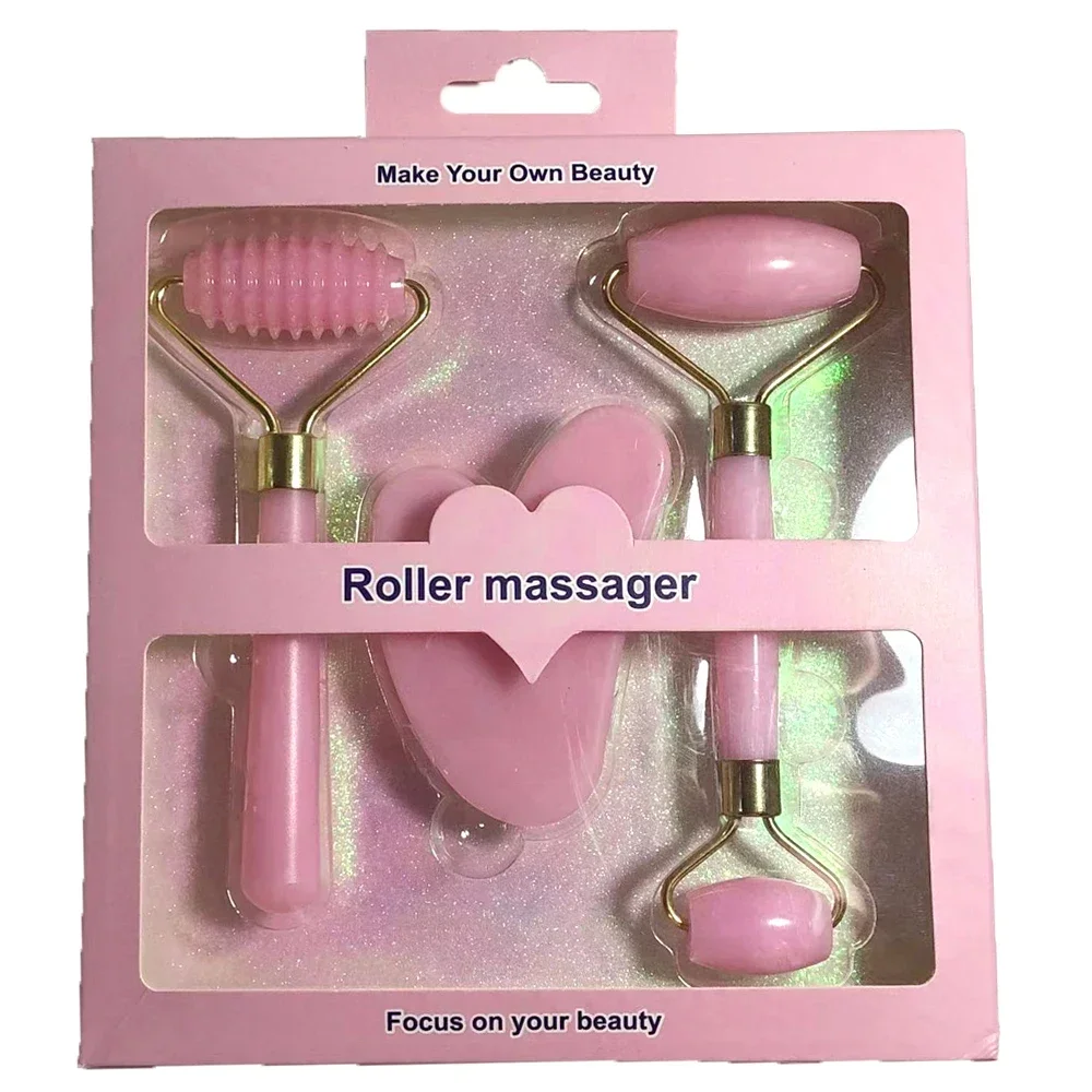 Resin Roller Massager for Face - Jade Roller Gua Sha のレビューと価格