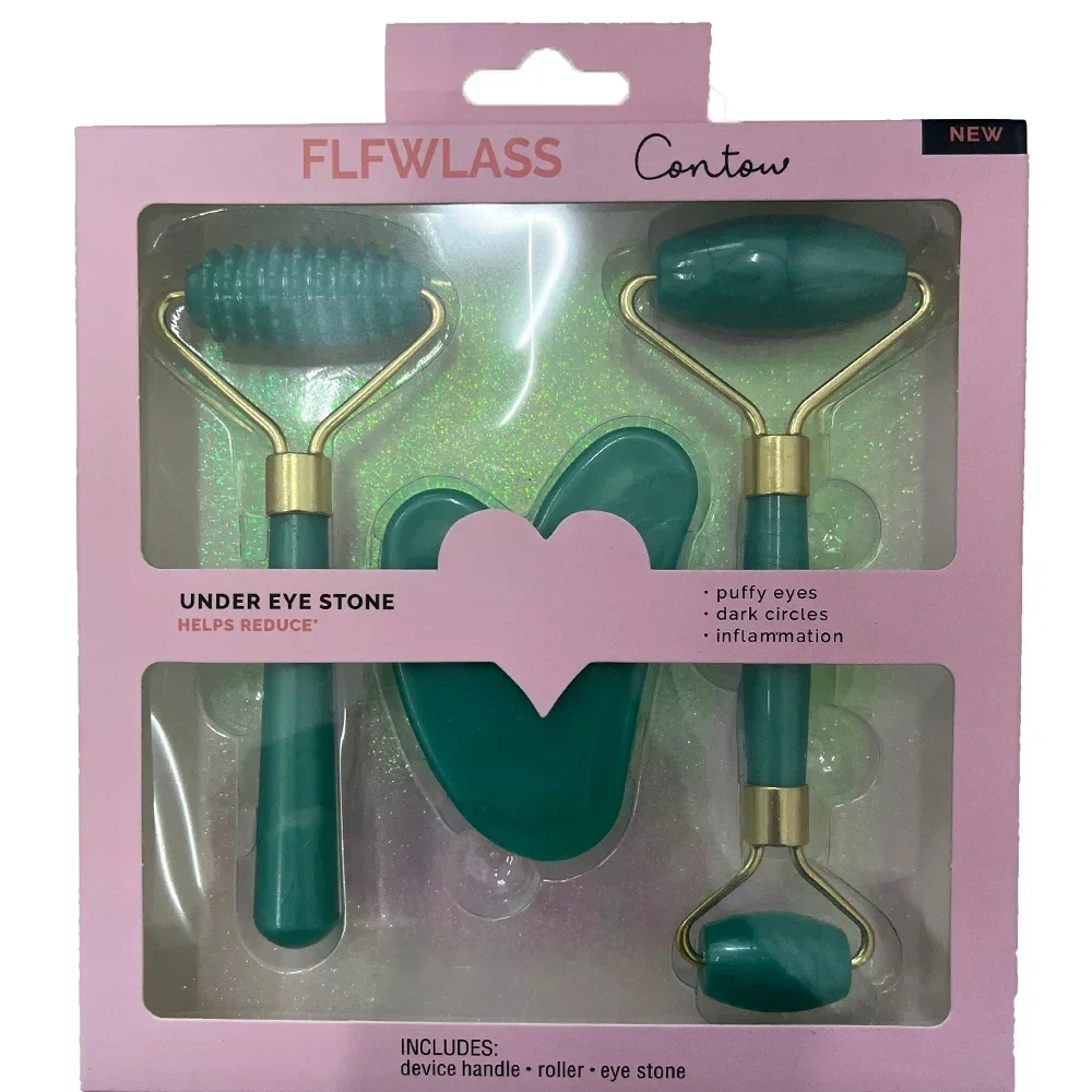 Resin Roller Massager for Face - Jade Roller Gua Sha のレビューと価格