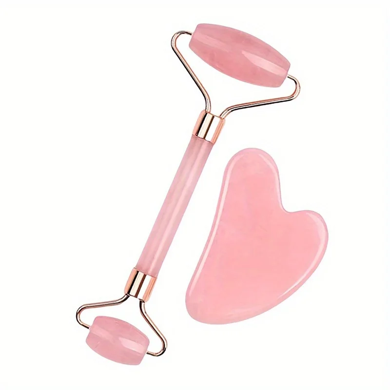 New 2PCS Gua Sha Facial Stone  - Jade Roller Gua Sha のレビューと価格