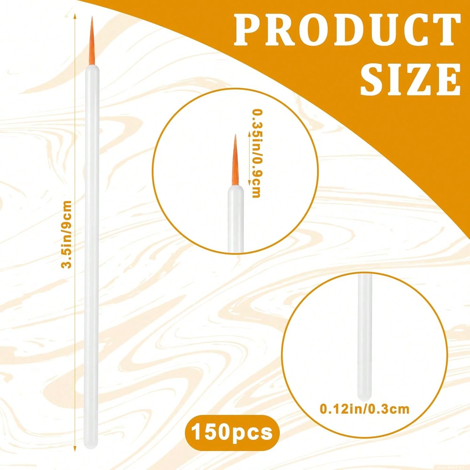 150 Pcs Disposable Eyeliner Br - Makeup Brush Set のレビューと価格